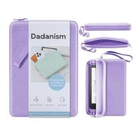 Dadanism 6-7 Pollici Custodia Protettiva in Silicone per 7" All-New Kindle Paperwhite e Kindle Colorsoft Signature Edition, 6" K-indle/K-indle Oasis/E-Reader, Viola