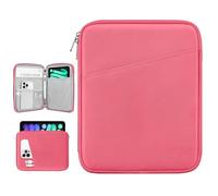 Dadanism 8-9" Custodia Sleeve per Tablet Compatibile con iPad Mini 7/6 8,3" 2024/2021, iPad Mini 5/4/3/2/1 7,9", Galaxy Tab A7 Lite 8,7"/Tab A 8,0", Tab M8 (4/3/2) 8", Tab M9 9" 2023, Rosa Anguria