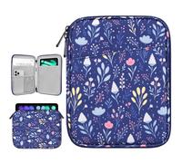 Dadanism 8-9" Custodia Sleeve per Tablet Compatibile con iPad Mini 7/6 8,3" 2024/2021, iPad Mini 5/4/3/2/1 7,9", Galaxy Tab A7 Lite 8,7"/Tab A 8,0", Tab M8 (4/3/2) 8", Tab M9 9" 2023, MuZhi Blu