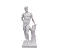 DadArt Statua di Ares Borghese Alabastro greco Dio della Guerra Scultura Handmade Figurine