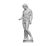 DadArt Statua di Dioniso di Tivoli Alabastro Statua Dio greco antico 25 cm