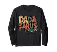 Dadasarus - Divertente dinosauro con impronta della giungla Maglia a Manica