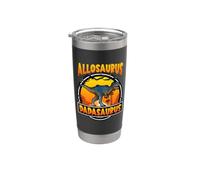 Dadasaurus Allosaurus Dinosaur Dad Dinosaurs Lover Fathers Bicchiere termico in acciaio inox doppia parete