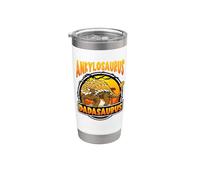 Dadasaurus Ankylosaurus Dinosaur Dad Dinosaurs Lover Fathers Bicchiere termico in acciaio inox doppia parete