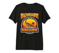 Dadasaurus Brachiosaurus Dinosaur Dad Dinosaurs Fathers Maglietta Premium