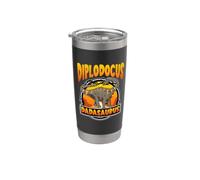 Dadasaurus Diplodocus Dinosaur Dad Dinosaurs Lover Fathers Bicchiere termico in acciaio inox doppia parete