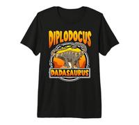 Dadasaurus Diplodocus Dinosaur Dad Dinosaurs Lover Fathers Maglietta Premium