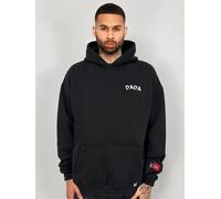 DADASUPREME Felpa Uomo Nero con Stampa Posteriore e Logo