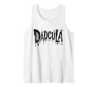 Dadcula Divertente Halloween Vampire Dad Spider Web Umorismo Canotta