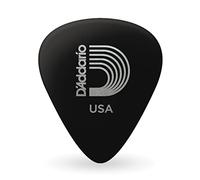 D'Addario 1CBK2-100 Confezione da 100 Plettri Morbidi Planet Waves in Celluloide, Nero