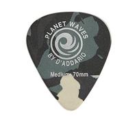 D'Addario 1CCF4-25 Confezione da 25 Plettri Medi Planet Waves, Celluloide, Mimetico