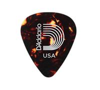 D'Addario 1CSH2-100 Confezione da 100 Plettri Morbidi Planet Waves, in Celluloide, Tartaruga