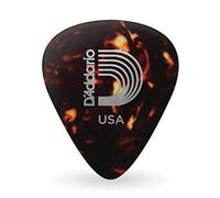 D'Addario 1CSH2-100 Confezione da 100 Plettri Morbidi Planet Waves, in Celluloide, Tartaruga