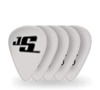 D'Addario 1CWH2-10JS Confezione da 10 Plettri Morbidi Planet Waves Joe Satriani, Bianco