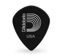 D'Addario 3DBK6-10 Confezione da 10 Plettri Duri Planet Waves, Nero