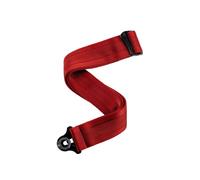 D'Addario 50BAL11 AUTO LOCK GUITAR STRAP BLOOD RED Tracolla per Chitarra e Basso
