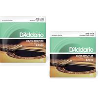 D'ADDARIO 85/15 Bronze EZ920 012/54 CHITARRA ACUSTICA OFFERTA n 2 SET MUTA CORDE