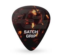 D'Addario Accessories Joe Satriani Satch Grip Picks - Plettri per chitarra acustica, chitarra elettrica, basso - Anti-Slip DuraGrip - Extra Heavy (1,25 mm), confezione da 5