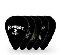 D'Addario Alchemy Plettri per chitarra in celluloide - Natural Feel Warm Tone - Collezione Crypt, misura media, 0,70 mm, confezione da 10