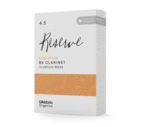 D'Addario Organic Reserve Evolution Bb Ance Clarinetto - Ance per Clarinetto - La prima e unica Ancia Biologica - 4.0 La Forza, 10 Pacchetto