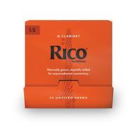 Rico by D'Addario - Ance per clarinetto, 1.5, 25 pezzi - NUOVO