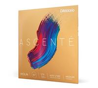 D'Addario Ascenté - Muta di corde per violino, scala 1/16, tensione media