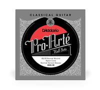 D'Addario BNN-3B Pro-Arte - Corde in nylon avvolte in bronzo 80/20 per chitarra classica, metà muta, tensione normale