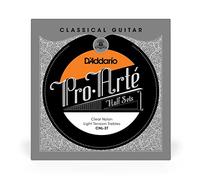 D'Addario CNL-3T Pro-Arte - Corde in nylon chiaro per chitarra classica, metà muta, tensione leggera