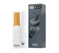 D'Addario Confezione da 5 ance Hemke per sassofono baritono, durezza 2,5