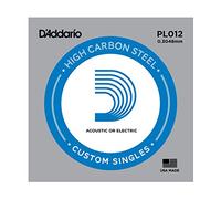 D'Addario Corda singola PL012 in acciaio per chitarra.012