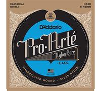 D'Addario Corde Chitarra Classica | Pro-Arte EJ46 | Set Corde Chitarra Acustica Nylon | Tensione Dura, 1-Pacchetto