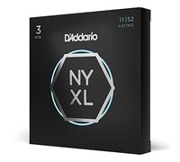 D'Addario Corde Chitarra Elettrica | NYXL NYXL1152-3P | Med Top/Bish Bottom, 11-52, 3-Pacchetto