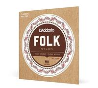 D'Addario Corde per chitarra folk EJ33 – nylon trasparente, pallino finale, bronzo 80/20