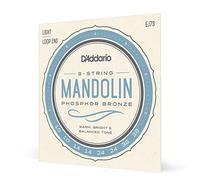D'Addario Corde per mandolino EJ73 Phosphor Bronze Tensione bassa 10-38