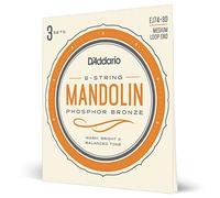 d' Addario EJ74 - 3D mandolino corde, bronzo fosforoso, medium, 11 - 40, 3 set