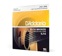 D'Addario EJ14 Light Top/Medium Bottom Corde x Chitarra Acustica 012-056
