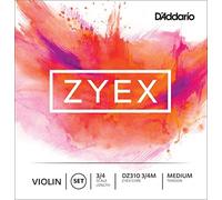 D'Addario DZ310-3/4M Zyex - Muta di corde in fibra sintetica per violino, tensio