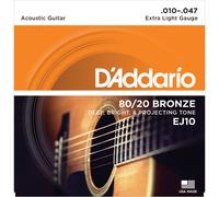 D'ADDARIO EJ10 CORDE 10-47 PER CHITARRA ACUSTICA