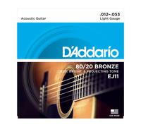 D'ADDARIO EJ11 CORDE CHITARRA ACUSTICA 12-53