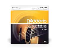 D'Addario EJ14 Light Top/Medium Bottom Corde x Chitarra Acustica 012-056