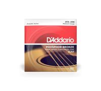 D'Addario EJ17 Phosphor Bronze Muta di corde per chitarra acustica, Medium, 0...
