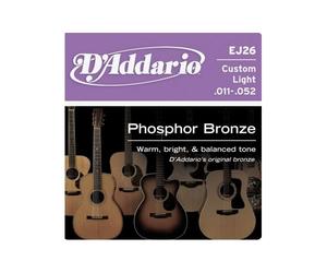 D'ADDARIO EJ26 CORDIERA PER CHITTARA ACUSTICA 11-52