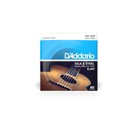 D'ADDARIO EJ40 SILK & STEEL FOLK GUITAR 0.11/0.47