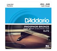 D'ADDARIO EJ72 CORDE PER MANDOLA PHOSPHOR BRONZE LIGHT GAUGE 14-49