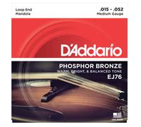 D'ADDARIO EJ76 CORDE PER MANDOLA PHOSPHOR BRONZE MEDIUM GAUGE 15-52