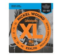 D'Addario ESXL110 Nickel Wound Electric Guitar Strings Regular Light Double B...
