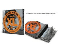 D'ADDARIO EXL -3D Pack 3 SET di CORDE CORDIERE PER CHITARRA ELETTRICA 010/046