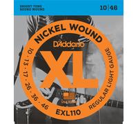 D'Addario EXL110 Regular Light Gauce Corde x Chitarra Elettrica in Nickel 10-46