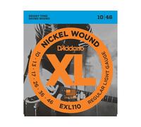 D'Addario EXL110 Regular Light Gauce Corde x Chitarra Elettrica in Nickel 10-46