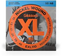 D'Addario EXL110 Regular Light Gauce Corde x Chitarra Elettrica in Nickel 10-46